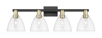 Innovations - 716-4W-BAB-GBD-752 - Four Light Bath Vanity - Arcadia - Black Antique Brass