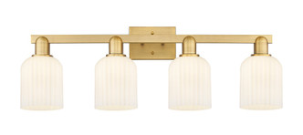 Innovations - 716-4W-BB-G559-5GWH - Four Light Bath Vanity - Arcadia - Brushed Brass