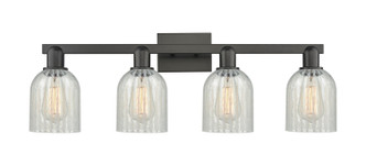 Innovations - 716-4W-BK-G2511 - Four Light Bath Vanity - Arcadia - Matte Black