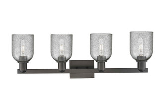 Arcadia Four Light Bath Vanity (716-4W-BK-G257)
