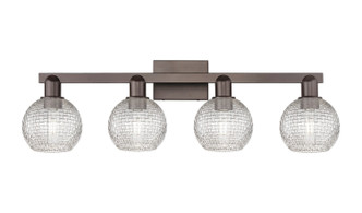 Innovations - 716-4W-OB-G122C-6CL - Four Light Bath Vanity - Arcadia - Oil Rubbed Bronze