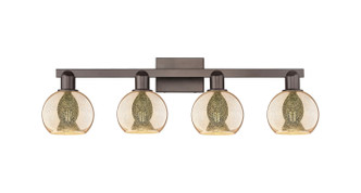 Innovations - 716-4W-OB-G128-6 - Four Light Bath Vanity - Arcadia - Oil Rubbed Bronze