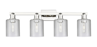 Innovations - 716-4W-PN-G112 - Four Light Bath Vanity - Arcadia - Polished Nickel