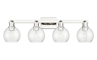 Innovations - 716-4W-PN-G124-6 - Four Light Bath Vanity - Arcadia - Polished Nickel