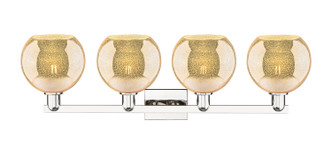 Arcadia Four Light Bath Vanity (716-4W-PN-G128-8)