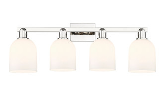 Innovations - 716-4W-PN-G558-6GWH - Four Light Bath Vanity - Arcadia - Polished Nickel