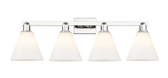 Innovations - 716-4W-PN-GBC-81 - Four Light Bath Vanity - Arcadia - Polished Nickel