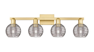 Innovations - 716-4W-SG-G1213-6SM - Four Light Bath Vanity - Arcadia - Satin Gold