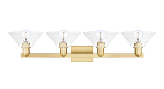 Arcadia Four Light Bath Vanity (716-4W-SG-G132)