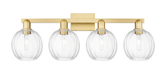 Innovations - 716-4W-SG-G458-7CL - Four Light Bath Vanity - Arcadia - Satin Gold