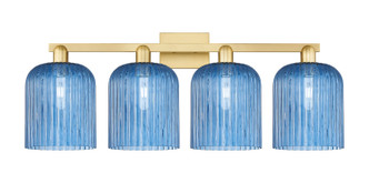 Innovations - 716-4W-SG-G559-8BL - Four Light Bath Vanity - Arcadia - Satin Gold