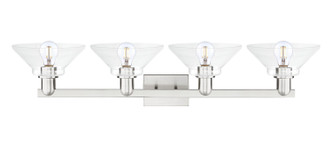 Arcadia Four Light Bath Vanity (716-4W-SN-G132)