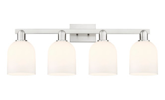 Innovations - 716-4W-SN-G558-6GWH - Four Light Bath Vanity - Arcadia - Brushed Satin Nickel