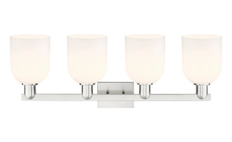 Arcadia Four Light Bath Vanity (716-4W-SN-G558-6GWH)
