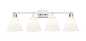 Innovations - 716-4W-SN-GBC-81 - Four Light Bath Vanity - Arcadia - Brushed Satin Nickel