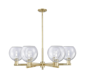 Innovations - 716-6CR-AB-G124-8 - Six Light Chandelier - Arcadia - Antique Brass