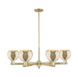 Innovations - 716-6CR-AB-G128-6 - Six Light Chandelier - Arcadia - Antique Brass