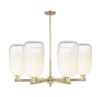 Innovations - 716-6CR-AB-G482-7OP - Six Light Chandelier - Arcadia - Antique Brass