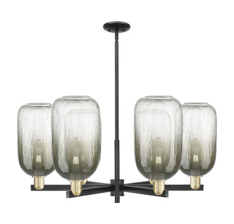 Innovations - 716-6CR-BAB-G482-7SL - Six Light Chandelier - Arcadia - Black Antique Brass