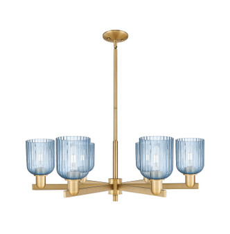 Innovations - 716-6CR-BB-G559-5BL - Six Light Chandelier - Arcadia - Brushed Brass