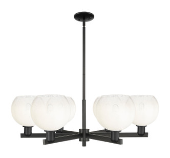 Innovations - 716-6CR-BK-G483-8OP - Six Light Chandelier - Arcadia - Matte Black