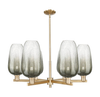 Innovations - 716-6CR-CB-G484-7SL - Six Light Chandelier - Arcadia - Champagne Bronze