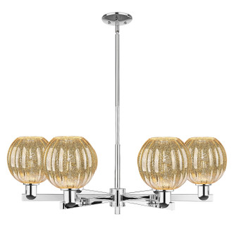 Innovations - 716-6CR-PC-G458-7ME - Six Light Chandelier - Arcadia - Polished Chrome