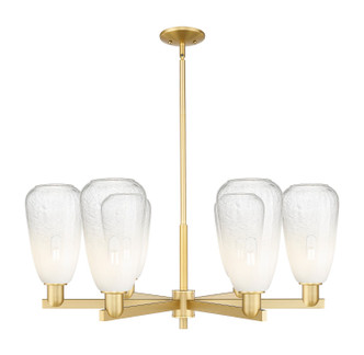 Innovations - 716-6CR-SG-G480-6OP - Six Light Chandelier - Arcadia - Satin Gold