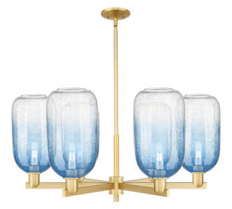 Innovations - 716-6CR-SG-G482-7SB - Six Light Chandelier - Arcadia - Satin Gold