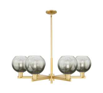 Innovations - 716-6CR-SG-G483-8SL - Six Light Chandelier - Arcadia - Satin Gold