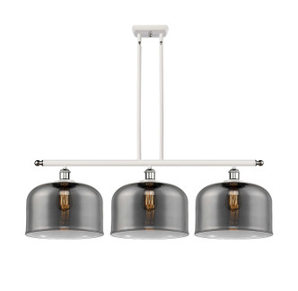 Innovations - 916-3I-WPC-G73-L - Three Light Island Pendant - Ballston Urban - White Polished Chrome