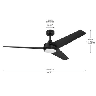 Velto 60" Ceiling Fan (P250128-31M-30)