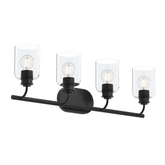 Progress Lighting - P300568-31M - Four Light Bath Vanity - Reines - Matte Black