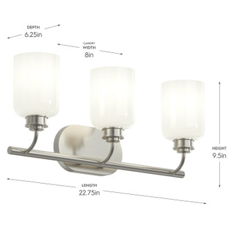 Reines Three Light Bath Vanity (P300579-009)