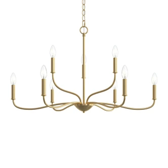 Ilia Nine Light Chandelier (P400465-191)