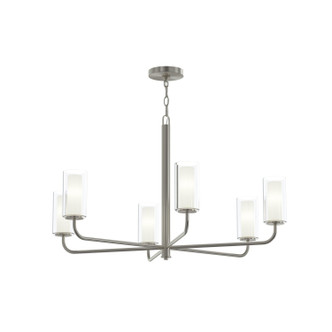 Progress Lighting - P400477-009 - Six Light Chandelier - Mack - Brushed Nickel