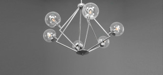Mod Six Light Chandelier (P4756-15)