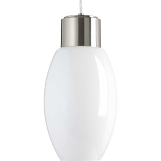 Progress Lighting - P500066-009-30 - One Light Pendant - Neat LED - Brushed Nickel