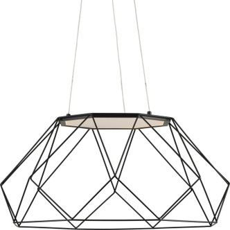 Progress Lighting - P500320-031-30 - LED Pendant - Geodesic LED - Matte Black