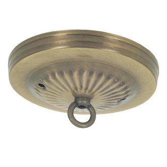 Westinghouse Lighting - 7005300 - Canopy Kit with Center Hole - Canopy Kit - Antique Brass
