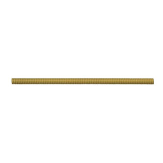 Westinghouse Lighting - 7027000 - 30 Brass-Plated All-Thread Pipe - All Thread Lamp Pipe - Brass-Plated