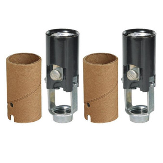 Westinghouse Lighting - 7040300 - Two 2 Keyless Sockets - Keyless Sockets - Silver