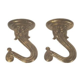 Westinghouse Lighting - 7045100 - 1 1/2 Swag Hook Kit - Swag Hook - Antique Brass