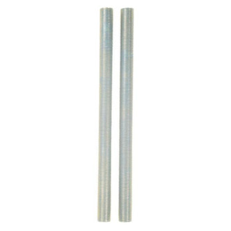 Westinghouse Lighting - 7060200 - 2 Nipples Zinc-Plated 2 - Nipples - Metallic Silver