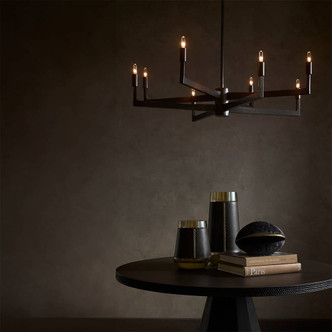 Griff Eight Light Chandelier (DLC46)