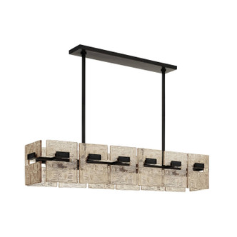 Vetrina Six Light Linear Chandelier (DLC49)