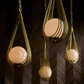 Ova Six Light Chandelier (DMC38)