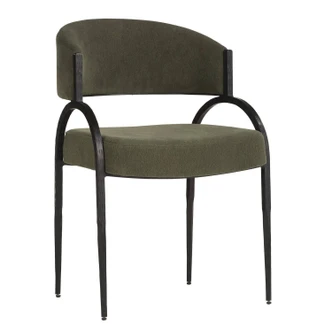 Arteriors - FRI43 - Chair - Bahati - Pine/Natural Iron