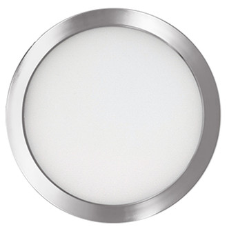 Bulbrite - 773602 - 5 Flush Mount - Builder Fixtures - Nickel