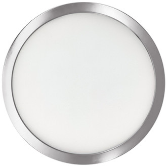Bulbrite - 773610 - 9 Flush Mount - Builder Fixtures - Nickel